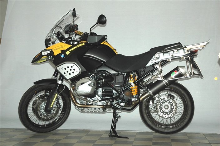 2 in 1 collectors De-catalyst Modular System BMW R1200 GS 2010 QD EXHAUST
