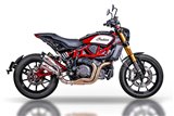 Indische FTR 1200 Twin Gunshot Euro 5 QD EXHAUST Auspuffanlage
