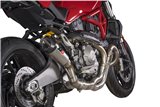 Gunshot 60 RACING Ducati Monster 821/1200 QD EXHAUST Auspuffanlage