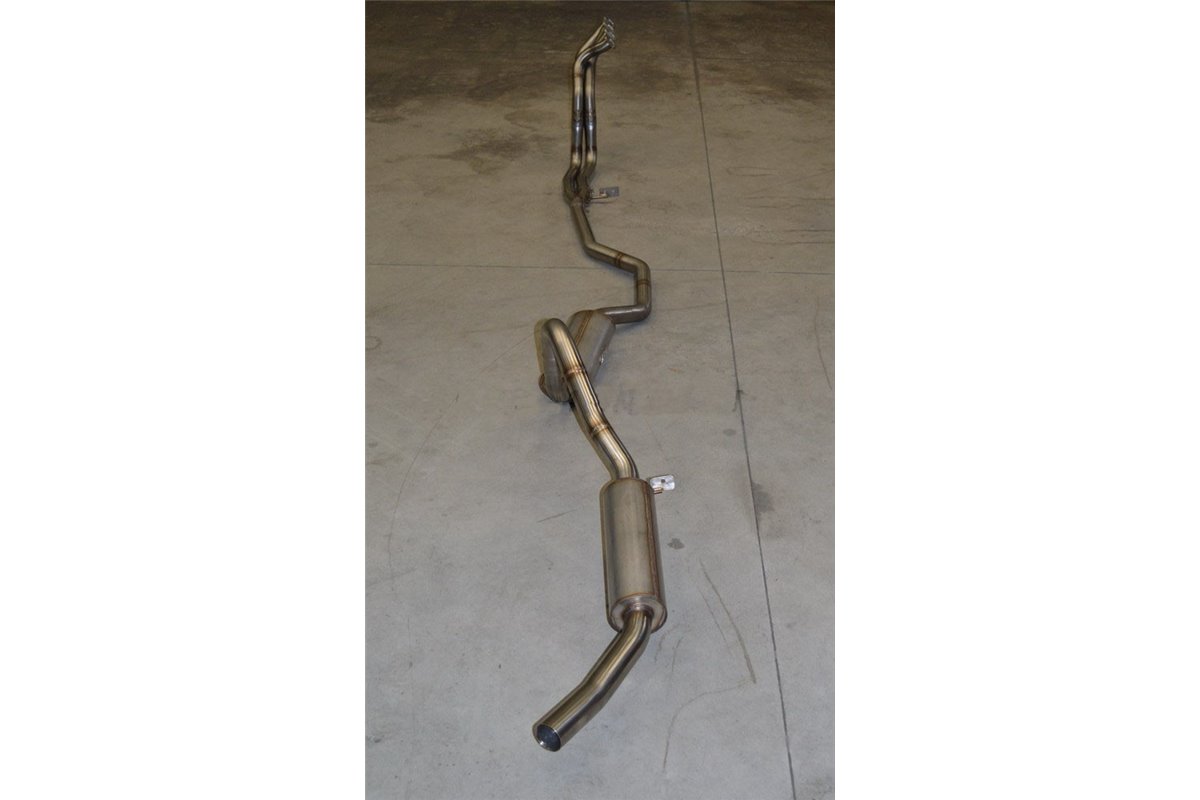 SCARICO COMPLETO COLLETTORE CENTRALE E TERMINALE PER ALFA ROMEO GIULIA 1300 GT JUNIOR ACCIAIO