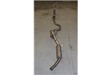 SCARICO COMPLETO COLLETTORE CENTRALE E TERMINALE PER ALFA ROMEO GIULIA 1300 GT JUNIOR ACCIAIO