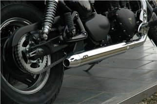 Impianto di Scarico Coppia di Terminali Slip on Triumph Speedmaster / America QD