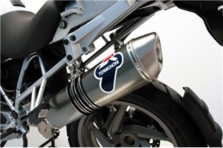 TERMINALE TERMIGNONI INOX CARBON LOOK BMW R 1200 GS 2010-2012 OMOLOGATO
