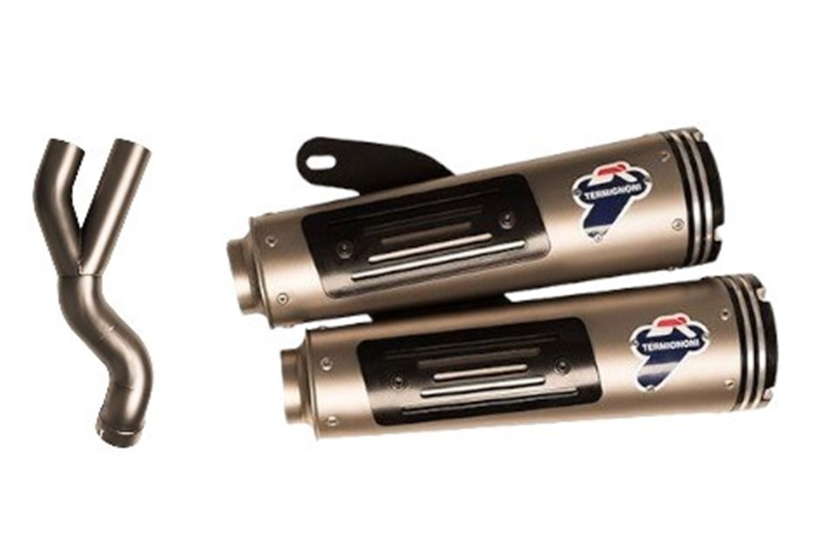 KIT TERMINALE ALTO SLIP ON TERMIGNONI CONICAL BMW R NINE T 2016-2020