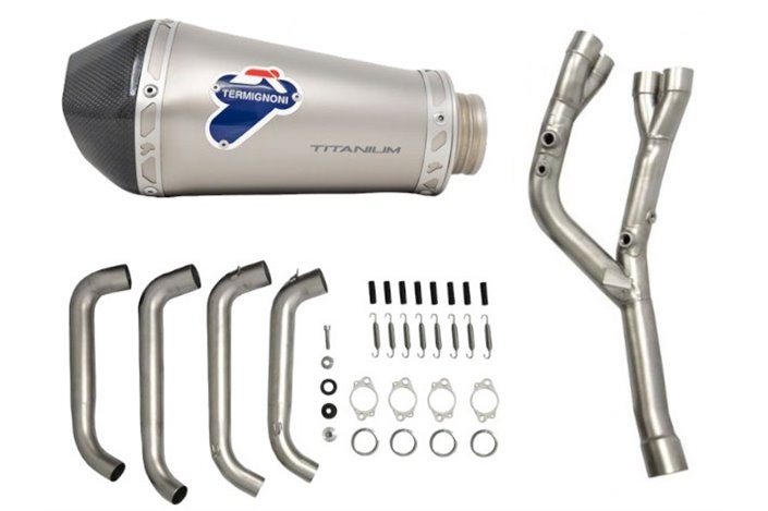 SCARICO COMPLETO TERMIGNONI RELEVANCE CONICAL BW26094SO01 BMW S 1000 RR 2019-2022 NON OMOLOGATO TITANIO