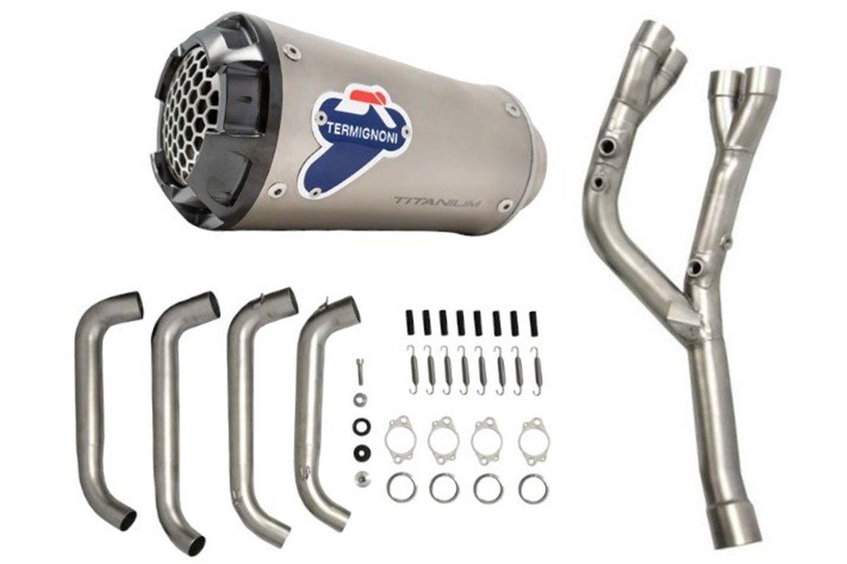 KIT COMPLETO TERMIGNONI GP2R-RHT BW26094SO02 BMW S 1000 RR 2019-2022 NON OMOLOGATO TITANIO