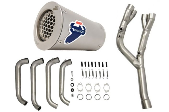 KIT COMPLETO TERMIGNONI GP2R-R BW26094SO03 BMW S 1000 RR 2019-2022 NON OMOLOGATO ACCIAIO INOX