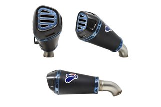 KIT COMPLETO TERMIGNONI SLIP ON CONICAL HER BLACK BW26094SO06 BMW S 1000 RR 2019-2022 NON OMOLOGATO TITANIO INOX