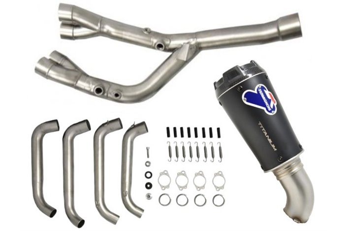 SCARICO COMPLETO TERMIGNONI GP2R BW26094SO08 BMW S 1000 RR 2019-2022 NON OMOLOGATO TITANIO INOX