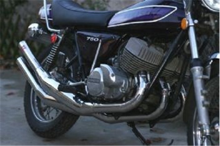 Mufflers Expansion Extension Steel Jim Lomas Kawasaki H2 750 1971 1975 Silencieux Inox Integral