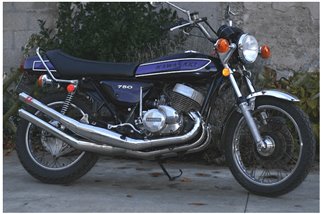 Mufflers Expansion Extension Steel Jim Lomas Kawasaki H2 750 1971 1975 Silencieux Inox Integral