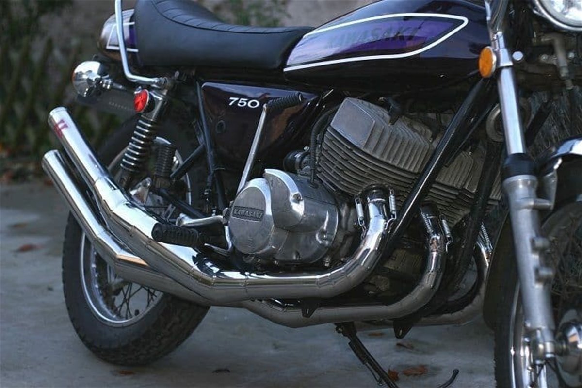 Sistema Di Scarico Completo JL Acciaio Dolce Stile Integrale Kawasaki H2 750