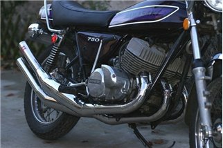 Sistema Di Scarico Completo JL Acciaio Dolce Stile Integrale Kawasaki H2 750