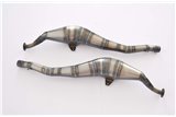 Sistema Di Scarico Completo JL Uscita Posteriore Superiore In Acciaio Dolce Yamaha Tzr250 3Ma