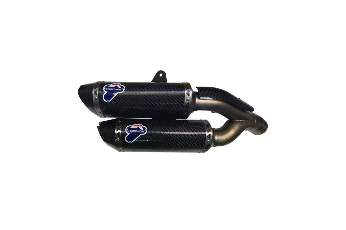 KIT COPPIA TERMINALI TERMIGNONI CARBONIO DUCATI D16908040ICC PANIGALE 959 2016-2019