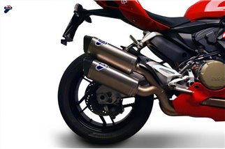 COPPIA TERMINALI TERMIGNONI D16908040ITC DUCATI PANIGALE 959 2016-2019 OMOLOGATO TITANIO