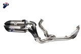 SCARICO COMPLETO RACING TERMIGNONI D17009400ITC FORCE DUCATI PANIGALE 1199 2012-2018 NON OMOLOGATO TITANIO CUNB INOX