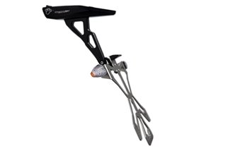 PORTATARGA TERMIGNONI D170PT PER SCARICO FORCE DUCATI PANIGALE 1199 / 1299 2012-2022 NON OMOLOGATO INOX E ALLUMINIO