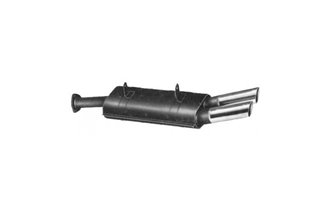 PAIR OF SILENCER EXHAUST TERMINALS ANSA DE TOMASO MANGUSTA 1966 1970