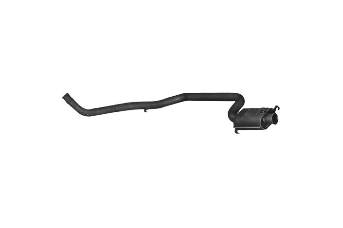 ZENTRALSCHALLDÄMPFER ANSA 0825 DE TOMASO LONGCHAMP 1-2 SERIE 1973-1988