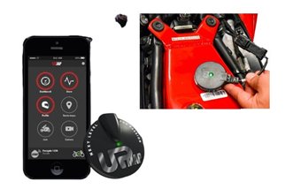 COPPIA TERMINALI DECAT TERMIGNONI D18409400INA + UPMAP EU5 DUCATI PANIGALE V4/S/R 2018-21 NON OMOLOGATO TITANIO NERO