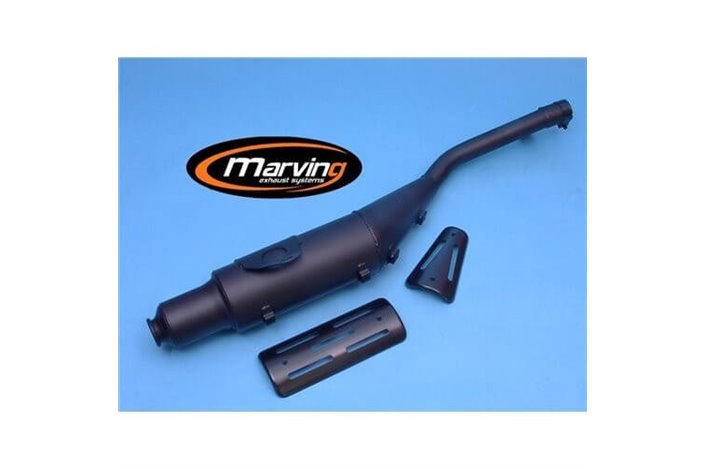 SILENCER EXHAUST TERMINAL BLACK MARVING YAMAHA XT 550 1982 1983