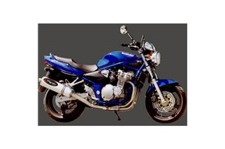 Abgasabgasterminal Auspuff Suzuki GSF 600 Bandit 2000 2004 Marktieren von Aluminium