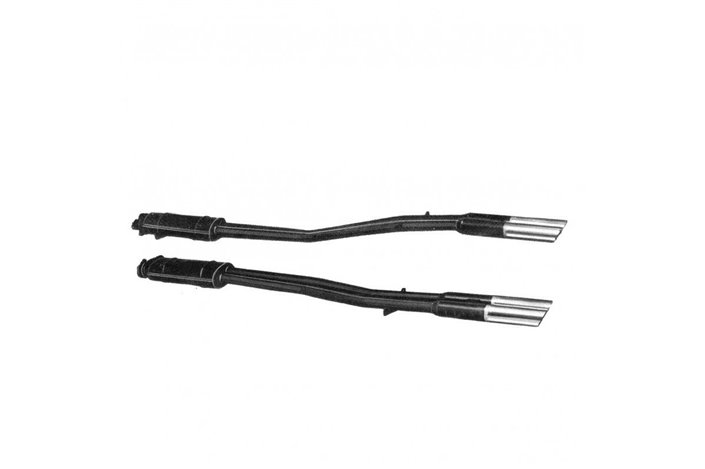 SCARICHI SILENZIATORI TERMINALI MM 1660 ANSA FR0427 FERRARI 250 GT 2+2 GTE 60 63