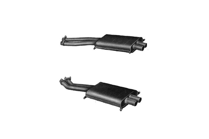 ZENTRALSCHALLDÄMPFER AUSPUFF ANSA FR 0185-0195 ZUGELASSENE FERRARI 250 GTO 62 66