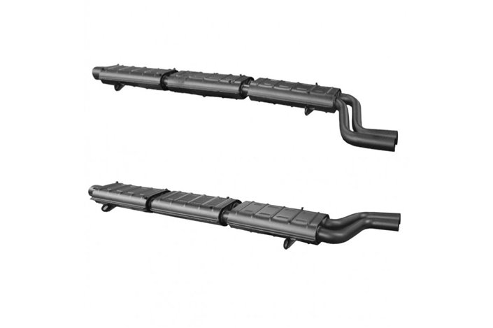 SILENZIATORI DI SCARICO CENTRALI ANSA FR 0525-0535 FERRARI 275 GTB GTS 1964 1966