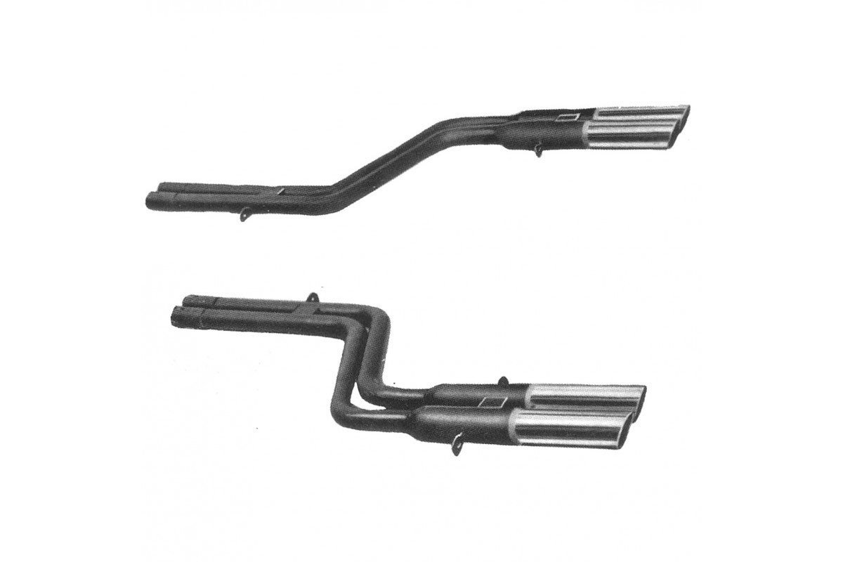 SILENZIATORI TERMINALI DI SCARICO ANSA FR 0527-0537 FERRARI 275 GTB GTS 1964 1966