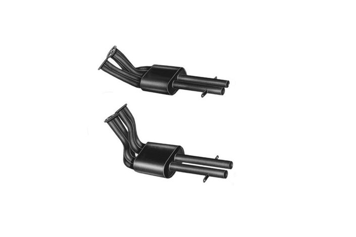 FRONT SILENCERS EXHAUST ANSA FR 0623 FERRARI 275 GTB 4 GTS 4 NART 66 68