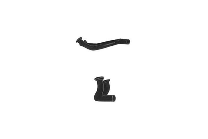 ANSA FRONT EXHAUST PIPES FR 0322-0332 FERRARI 400 SUPER AMERICA 1961 1964