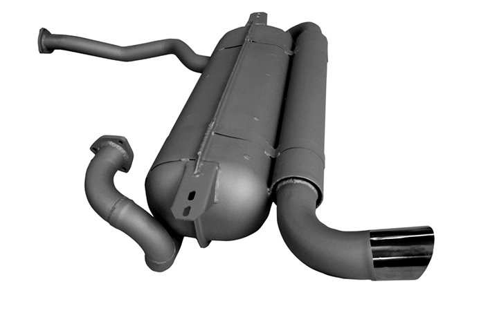 ORIGINAL EXHAUST SILENCER ANSA FR 2180 FERRARI 208 GTB GTS 1980 1982