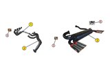 COLLETTORE POSTERIORE DI SCARICO ANSA FR 1911 FERRARI 308 GTBI-GTSI 2V 1981 1982