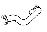 SISTEMA DI SCARICO COMPLETO ANSA OEM REPLICA FERRARI 308 GTBI GTSI 4V 1982 1985