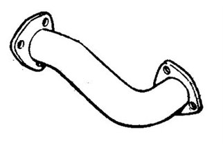 SISTEMA DI SCARICO COMPLETO ANSA OEM REPLICA FERRARI 308 GTBI GTSI 4V 1982 1985