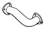 SISTEMA DI SCARICO COMPLETO ANSA OEM REPLICA FERRARI 308 GTBI GTSI 4V 1982 1985