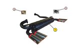 SILENZIATORE TERMINALE SCARICO SPORT ANSA FR 2640 FERRARI MONDIAL 8 2V USA 81 82