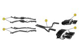 ANSA EXHAUST CATALYSTS FR 5323 FERRARI 575 M MARANELLO 2002 2006