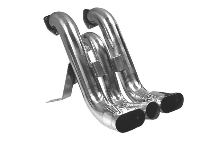 SILENCER EXHAUST RACING ANSA FR 5030 FERRARI F40 CATALYZED 87 92