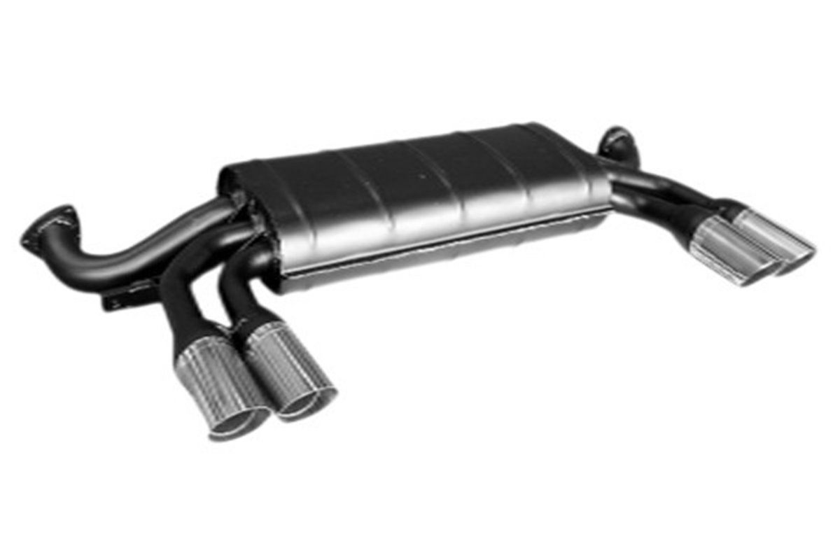 SILENZIATORE TERMINALE SCARICO ANSA SPORT 3220 FERRARI MONDIAL 3.2 GTB GTS 85 89