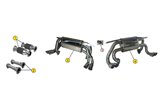 SILENCER EXHAUST ANSA FR 4580 FERRARI TESTAROSSA CATALYZED 84 92