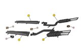CENTRAL SILENCERS EXHAUST ANSA FERRARI 365 GTB 4 DAYTONA USA MODEL 1970 1973
