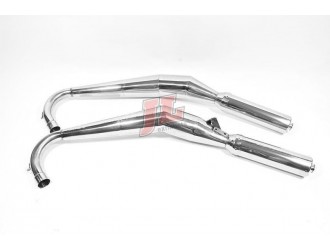 Full System Jl Exhausts Stainless Steel Yamaha Rz350Ypvs