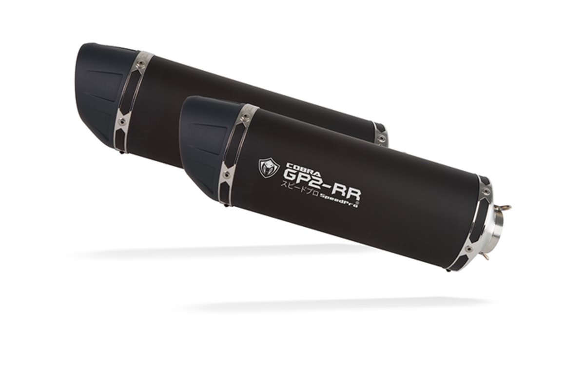 Terminali Scarico Speedpro Cobra Gp2-Rr Black Series Yamaha Xj 600 S-N Diversion- Seca2 2004-1991