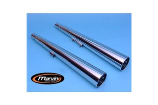 Honda GL 500 Schalldämpfer Schalldämpfer Silberflügel 1982 1986 margt