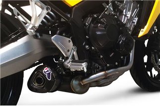 Échappement complet de carbone avec catalyseur Honda CB 650 2014 2016 H131090CV Termignoni