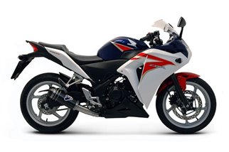 HONDA CBR 250 R 2012 Terminal d'échappement en carbone 2013 H099094CV termignoni