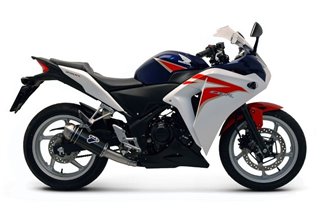 CO2-Abgasterminal Racing Honda CBR 250 R 2012 2013 H099094CVI Termignoni